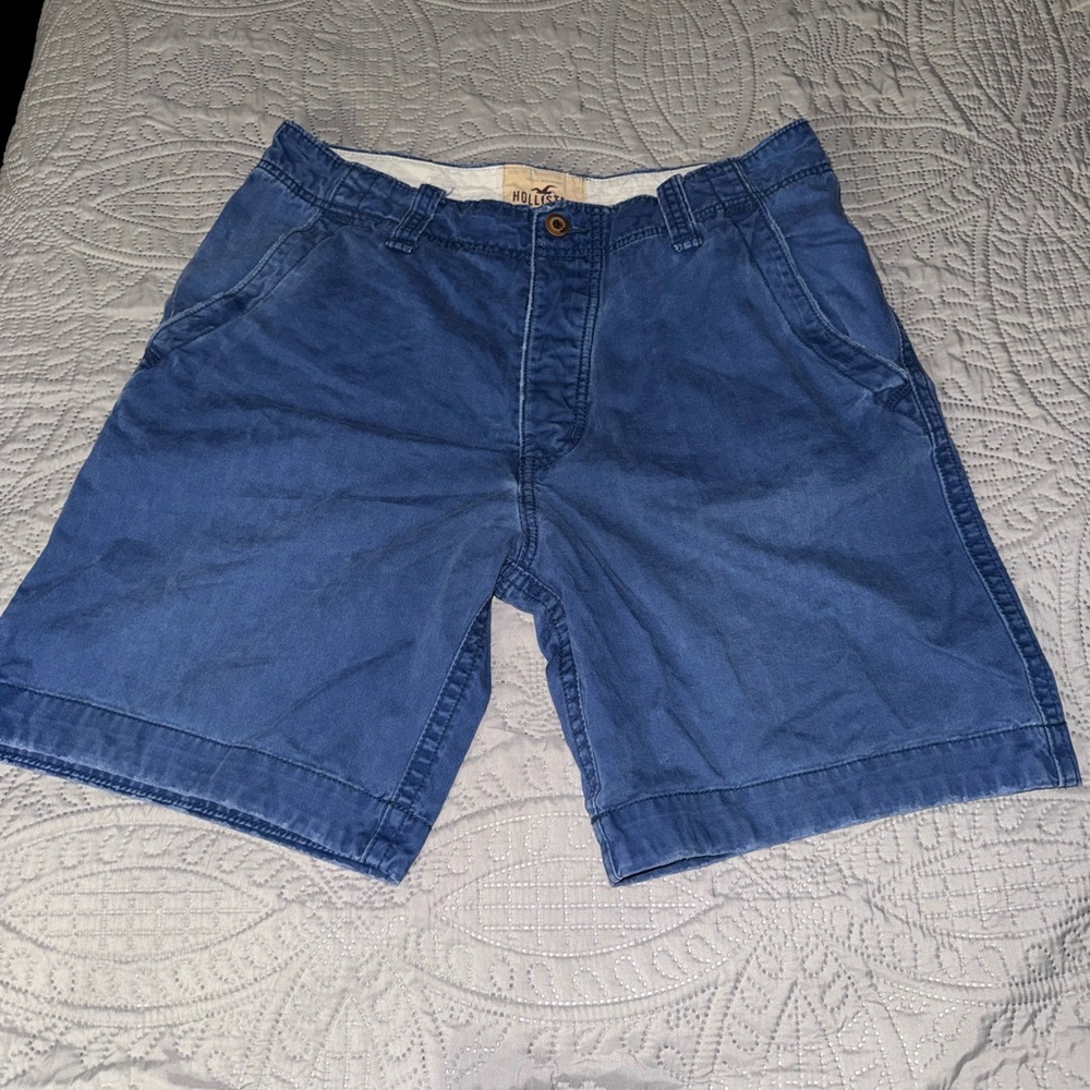 Hollister Men's Classic Blue Shorts